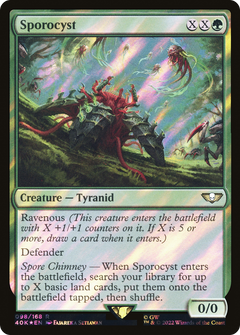 Sporocyst (Surge Foil) (98) [Warhammer 40,000 Commander] foil - Deck Out Gaming