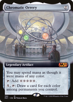Chromatic Orrery (Extended Art) (382) [Core Set 2021] foil - Deck Out Gaming