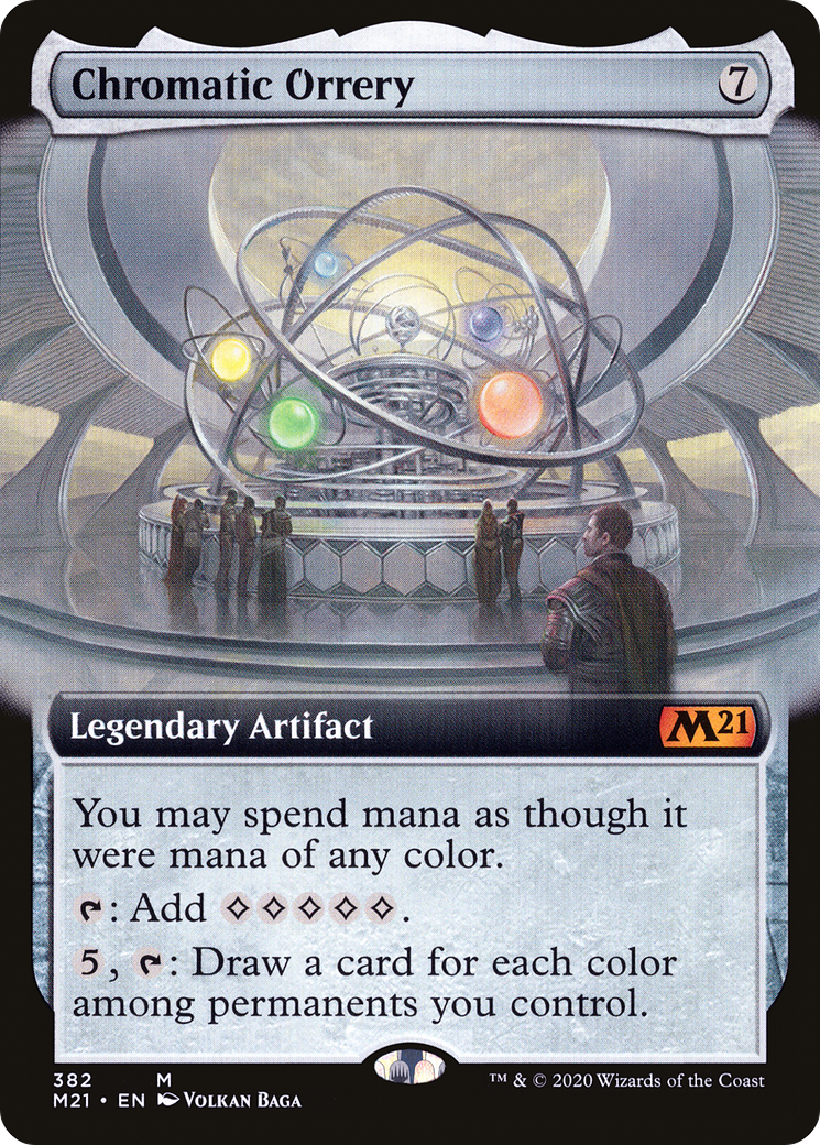 Chromatic Orrery (Extended Art) (382) [Core Set 2021] foil - Deck Out Gaming