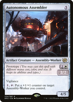 Autonomous Assembler (34) [The Brothers' War] - Deck Out Gaming