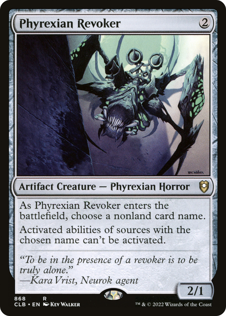 Phyrexian Revoker (868) [Commander Legends: Battle for Baldur's Gate] - Deck Out Gaming