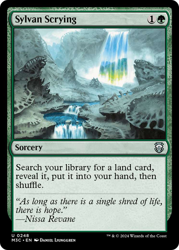Sylvan Scrying (248) [Modern Horizons 3 Commander] - Deck Out Gaming