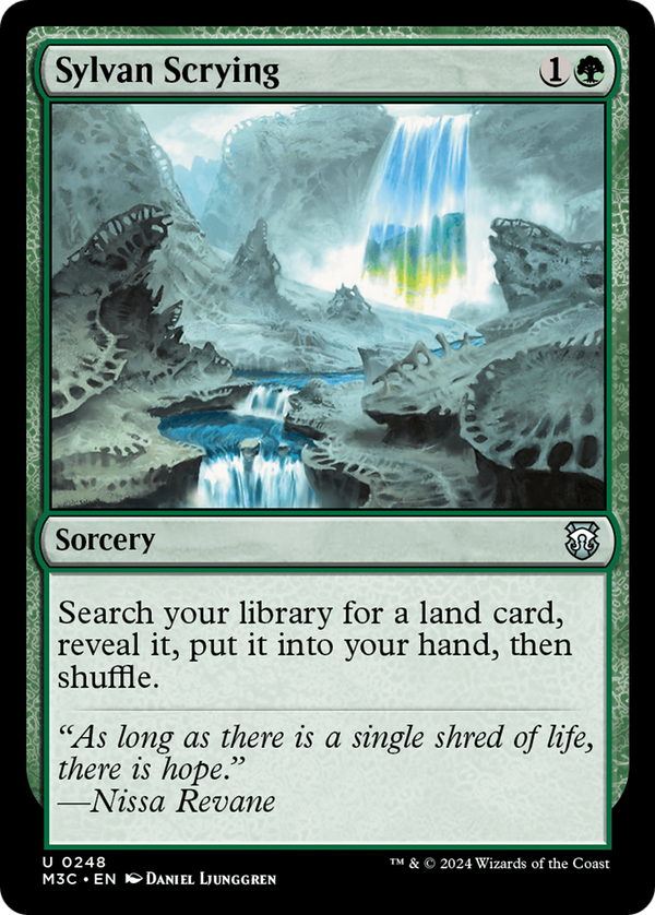 Sylvan Scrying (248) [Modern Horizons 3 Commander] - Deck Out Gaming