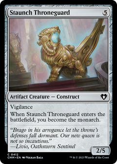 Staunch Throneguard (412) [Commander Masters] - Deck Out Gaming