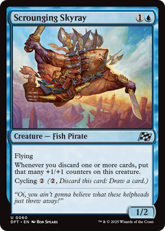 Scrounging Skyray (60) [Aetherdrift] - Deck Out Gaming