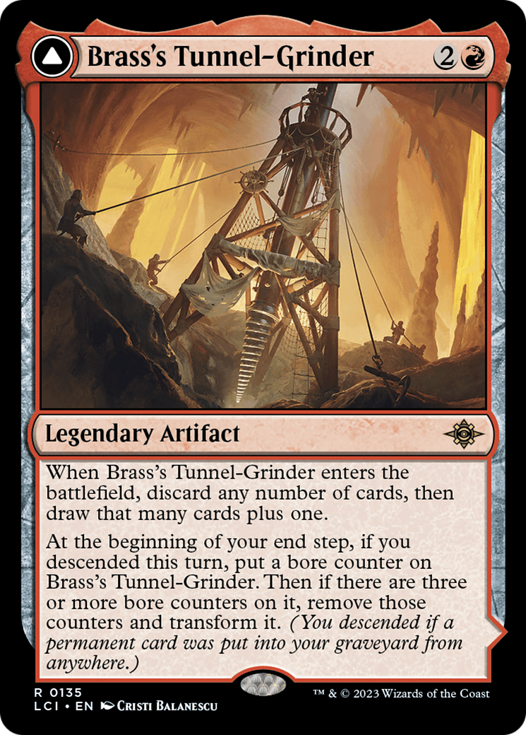 Brass's Tunnel-Grinder (135) [The Lost Caverns of Ixalan] - Deck Out Gaming