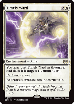 Timely Ward (107) [Duskmourn: House of Horror Commander] - Deck Out Gaming