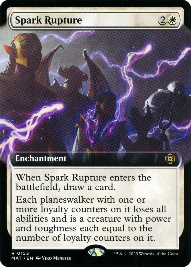 Spark Rupture (Extended Art) (153) [March of the Machine: The Aftermath] - Deck Out Gaming
