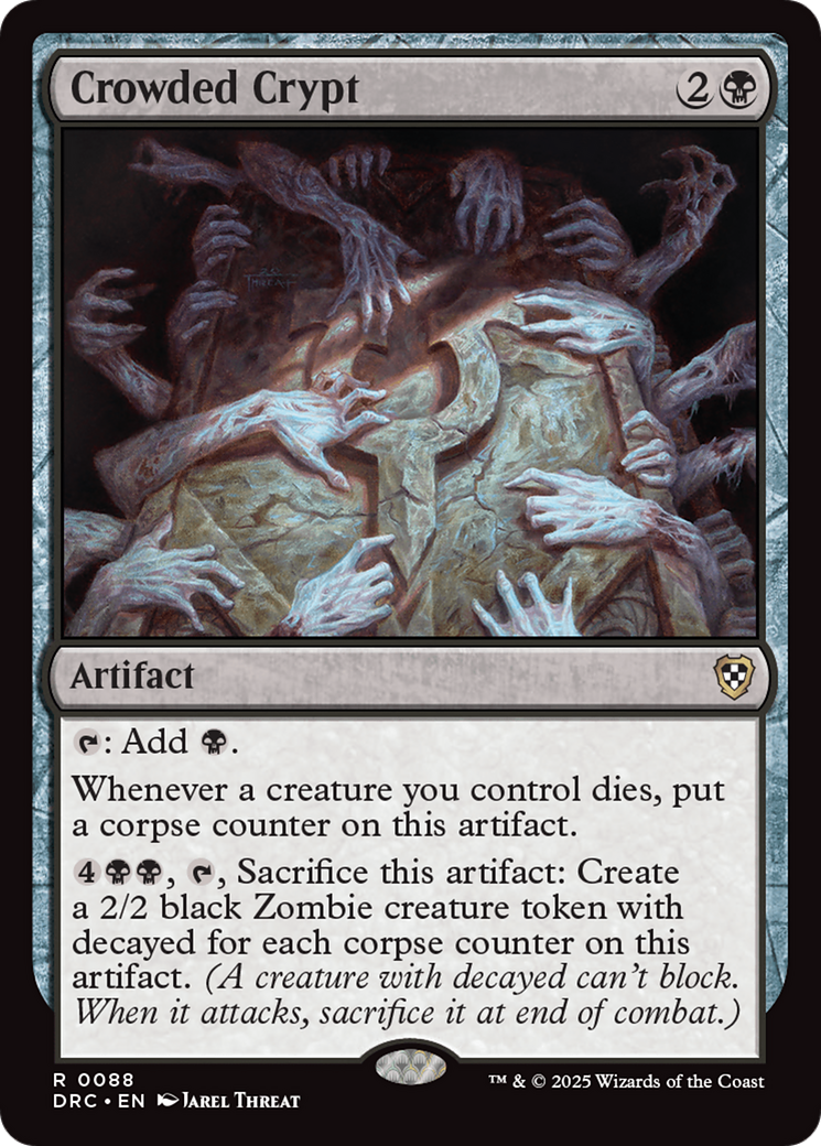 Crowded Crypt (88) [Commander: Aetherdrift] - Deck Out Gaming