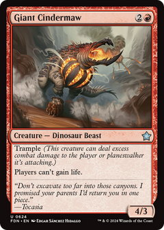 Giant Cindermaw (624) [Foundations] - Deck Out Gaming