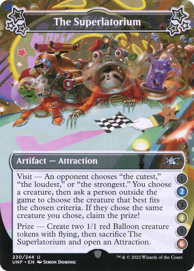 The Superlatorium (2-4-6) (230) [Unfinity] foil - Deck Out Gaming