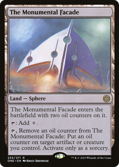 The Monumental Facade (255) [Phyrexia: All Will Be One] - Deck Out Gaming