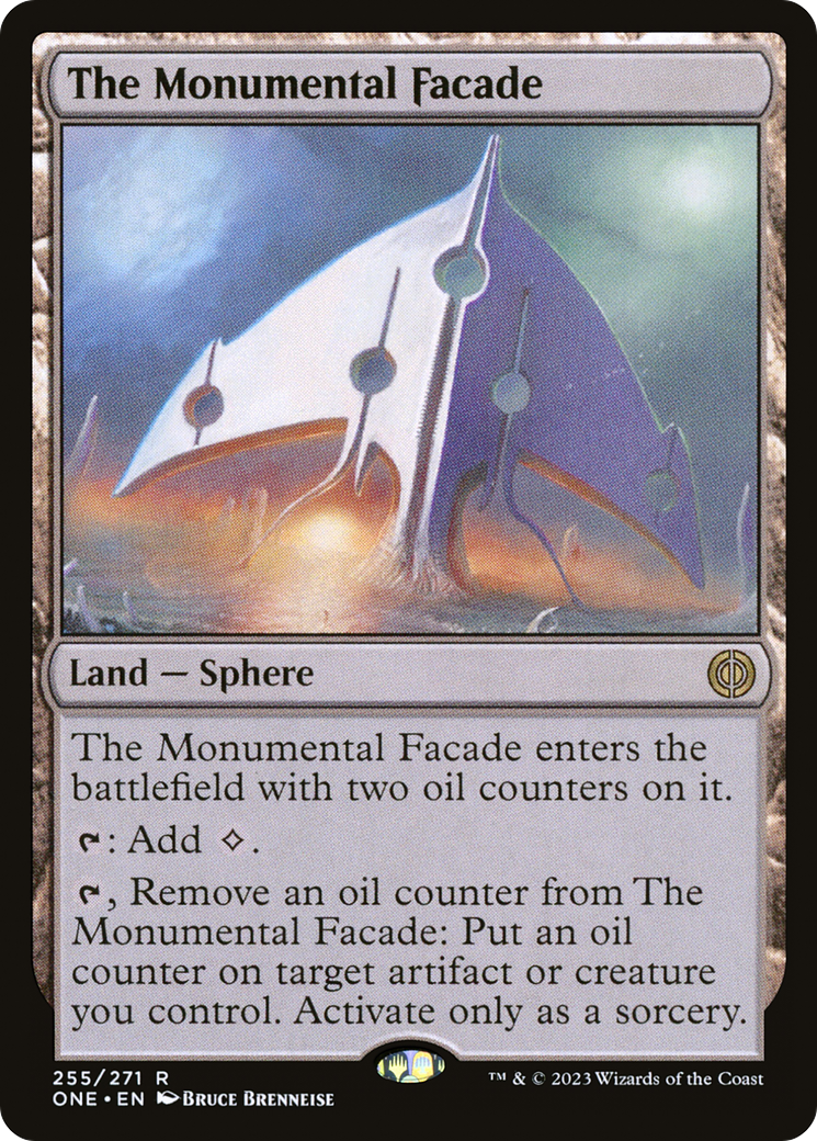 The Monumental Facade (255) [Phyrexia: All Will Be One] - Deck Out Gaming
