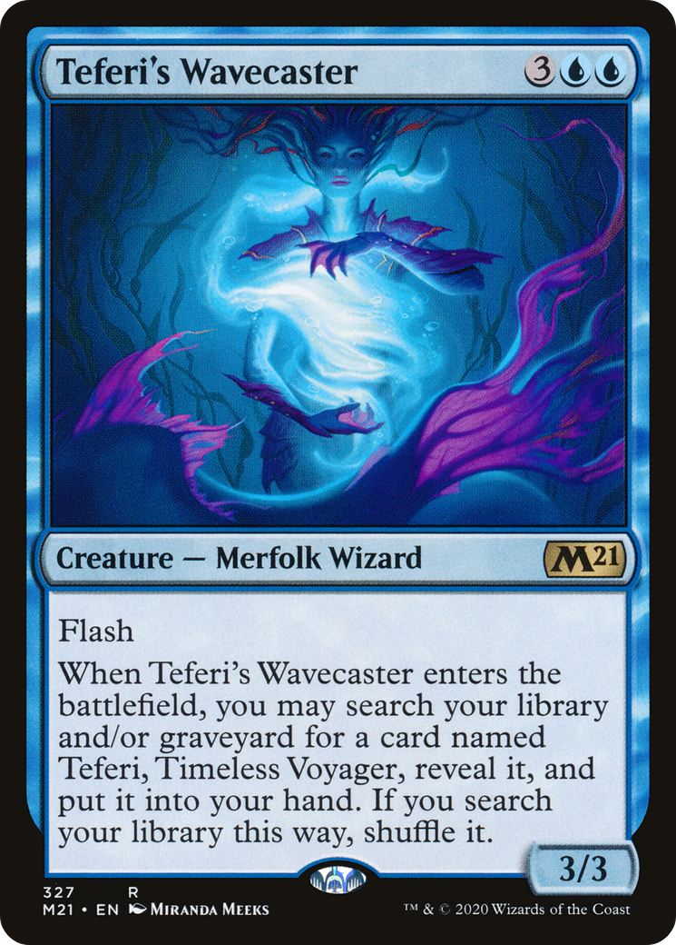 Teferi's Wavecaster (327) [Core Set 2021] - Deck Out Gaming