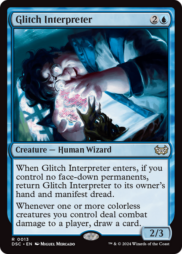 Glitch Interpreter (13) [Duskmourn: House of Horror Commander] - Deck Out Gaming