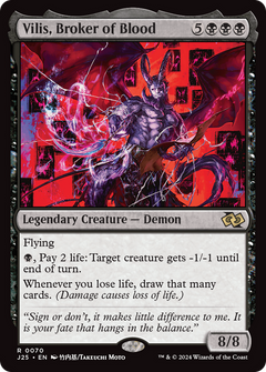 Vilis, Broker of Blood (Anime) (70) [Foundations Jumpstart] - Deck Out Gaming