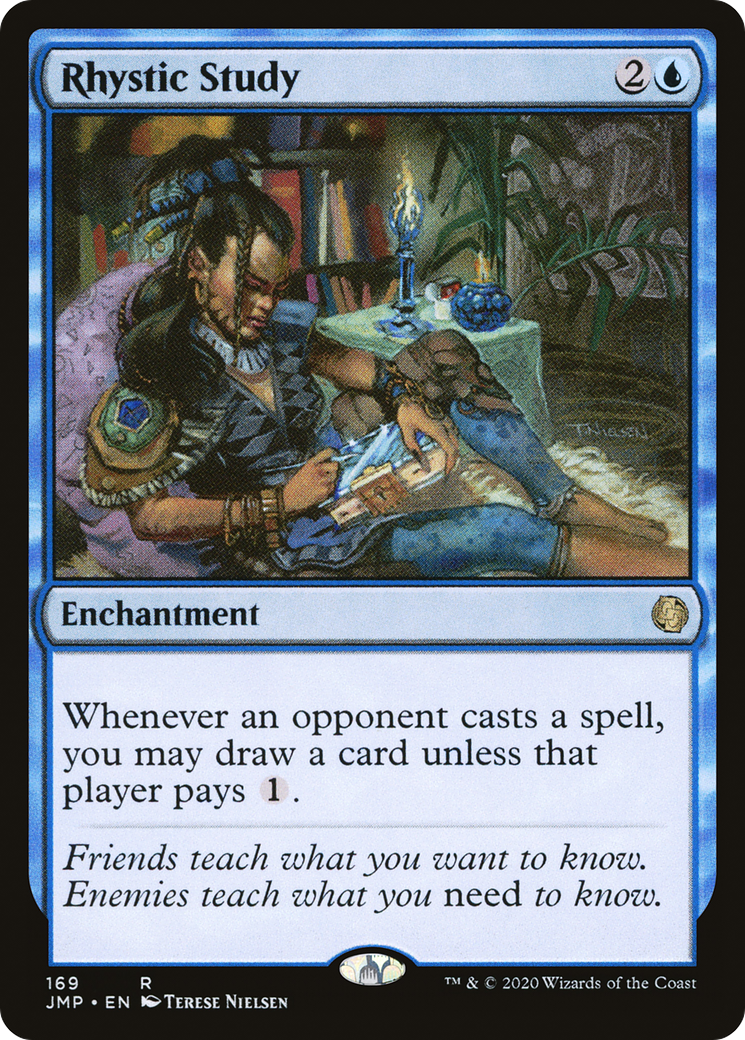 Rhystic Study (169) [Jumpstart] - Deck Out Gaming