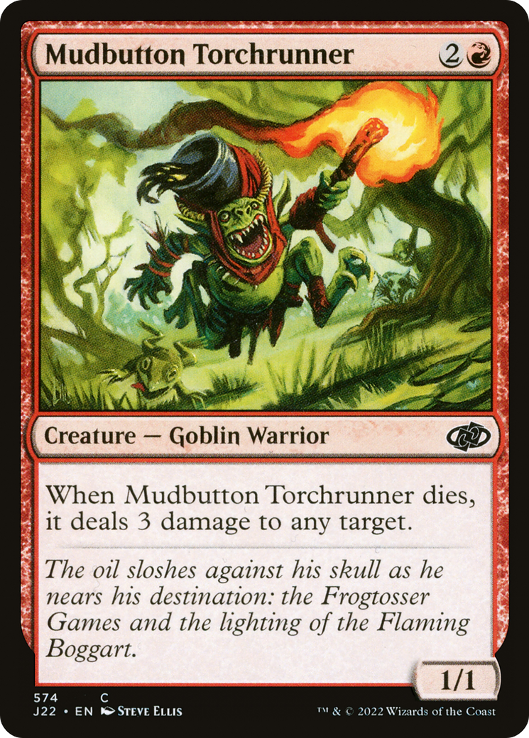 Mudbutton Torchrunner (574) [Jumpstart 2022] - Deck Out Gaming