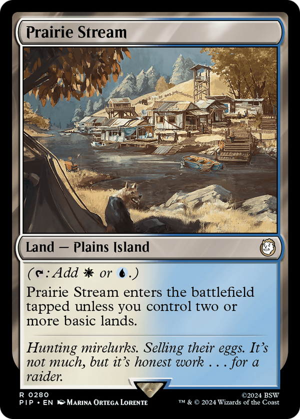 Prairie Stream (280) [Fallout] foil - Deck Out Gaming