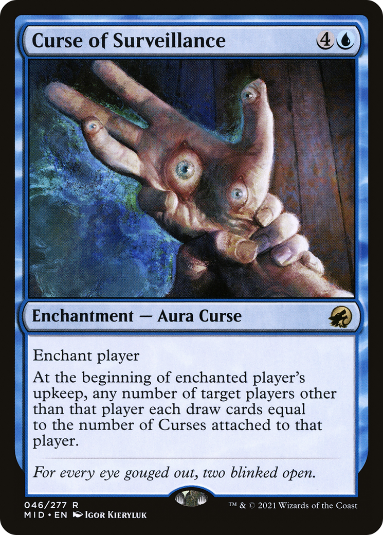 Curse of Surveillance (46) [Innistrad: Midnight Hunt] - Deck Out Gaming