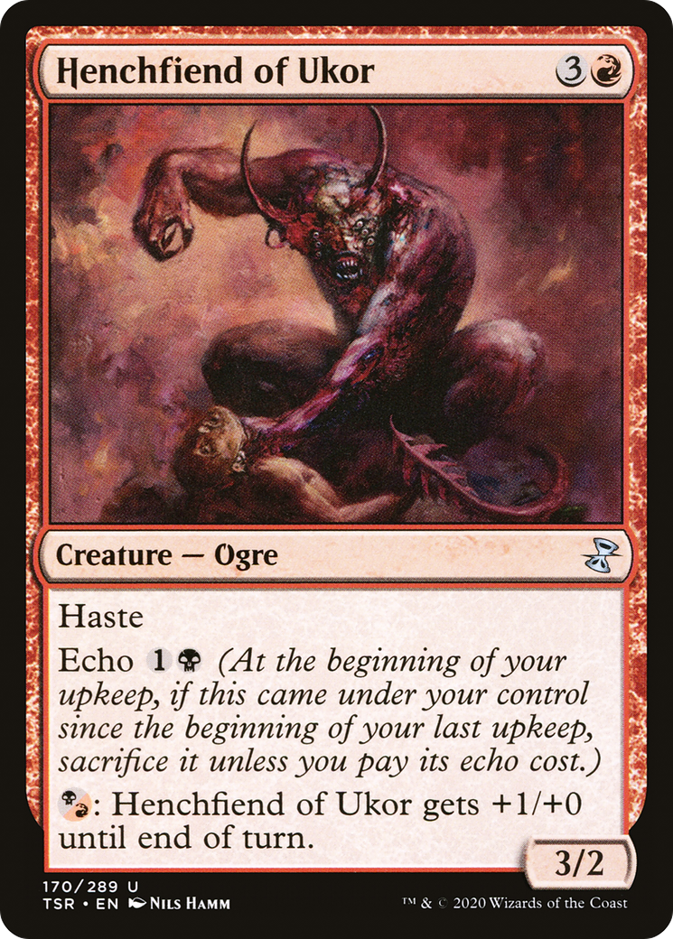 Henchfiend of Ukor (170) [Time Spiral Remastered] foil - Deck Out Gaming