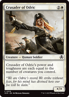 Crusader of Odric (18) [Innistrad Remastered] foil - Deck Out Gaming