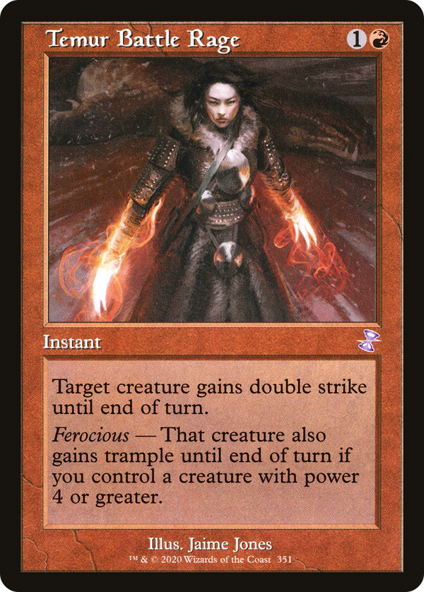 Temur Battle Rage (351) [Time Spiral Remastered] - Deck Out Gaming