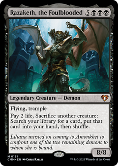 Razaketh, the Foulblooded (181) [Commander Masters] foil - Deck Out Gaming