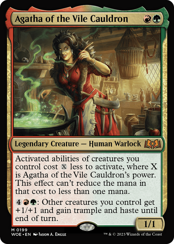 Agatha of the Vile Cauldron (199) [Wilds of Eldraine] - Deck Out Gaming