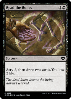 Read the Bones (182) [Commander Masters] - Deck Out Gaming