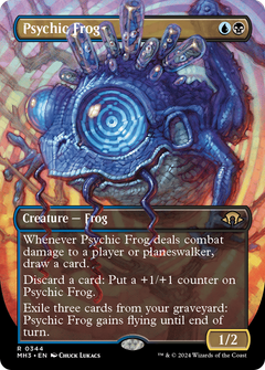 Psychic Frog (Borderless) (344) [Modern Horizons 3] foil - Deck Out Gaming