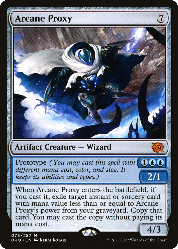 Arcane Proxy (75) [The Brothers' War] - Deck Out Gaming