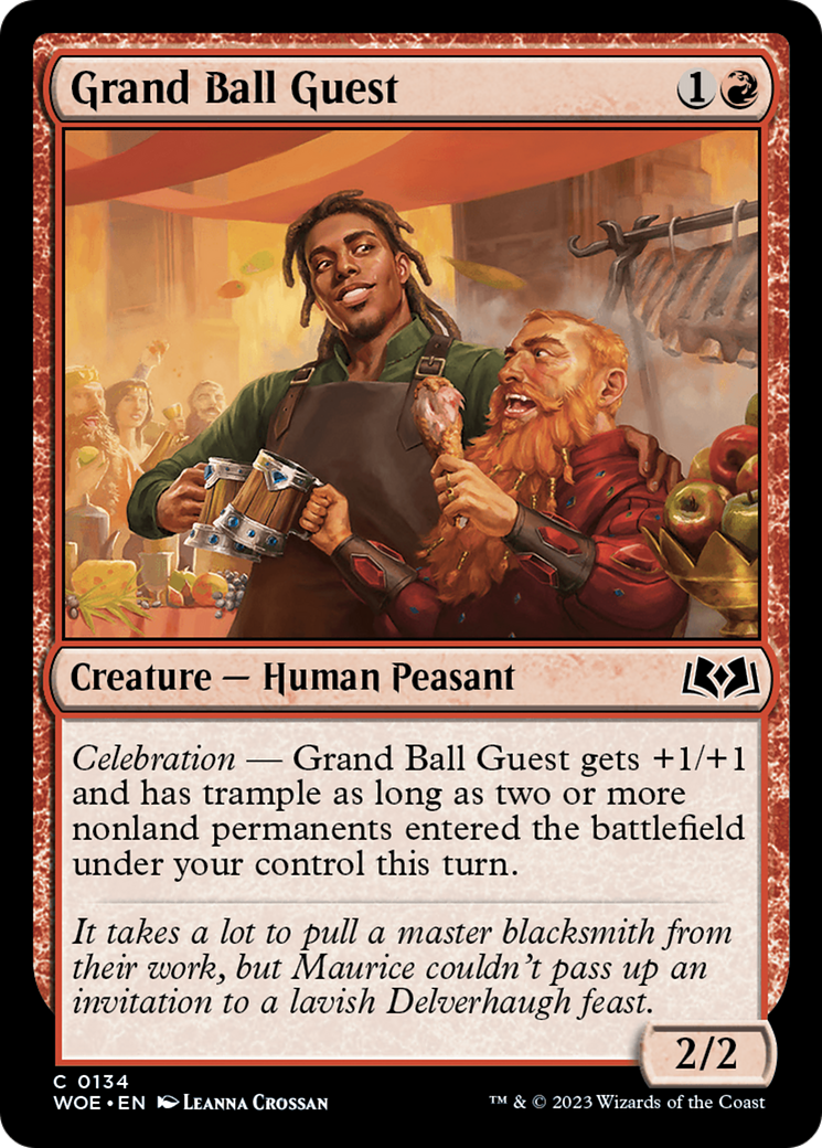 Grand Ball Guest (134) [Wilds of Eldraine] foil - Deck Out Gaming