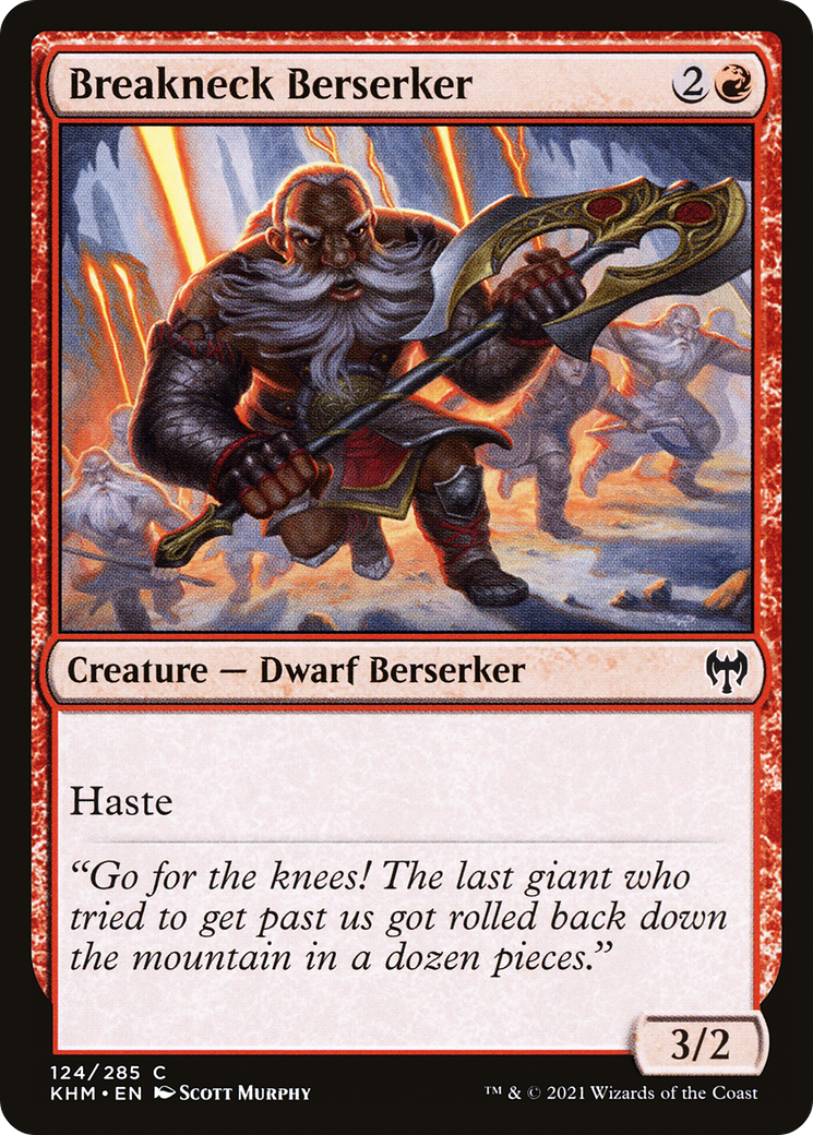 Breakneck Berserker (124) [Kaldheim] - Deck Out Gaming