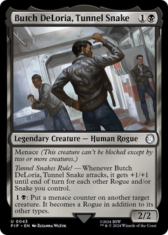 Butch DeLoria, Tunnel Snake (43) [Fallout] foil - Deck Out Gaming