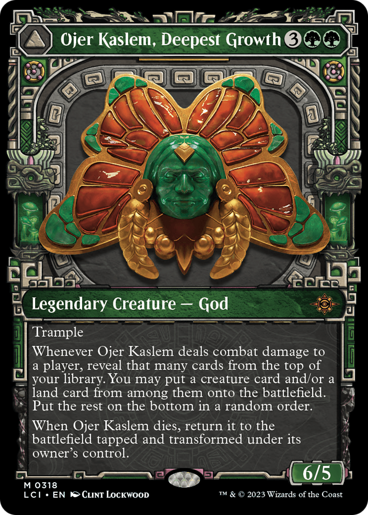 Ojer Kaslem, Deepest Growth (Showcase) (318) [The Lost Caverns of Ixalan] - Deck Out Gaming