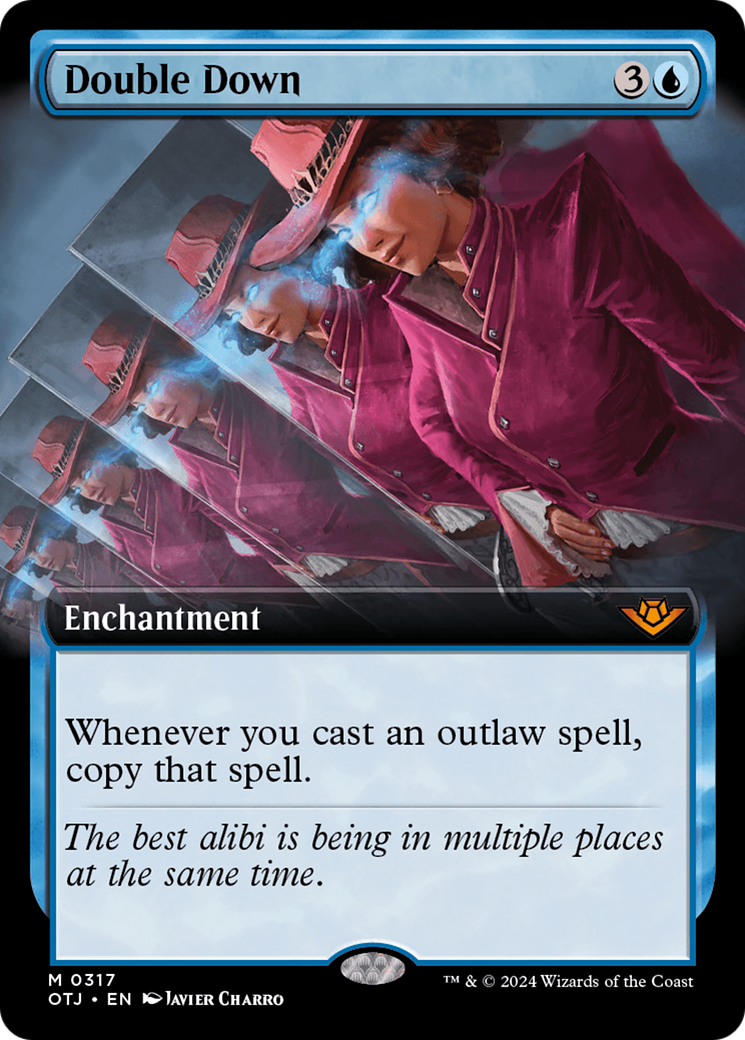 Double Down (Extended Art) (317) [Outlaws of Thunder Junction] - Deck Out Gaming