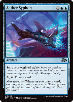Aether Syphon (38) [Aetherdrift] foil - Deck Out Gaming