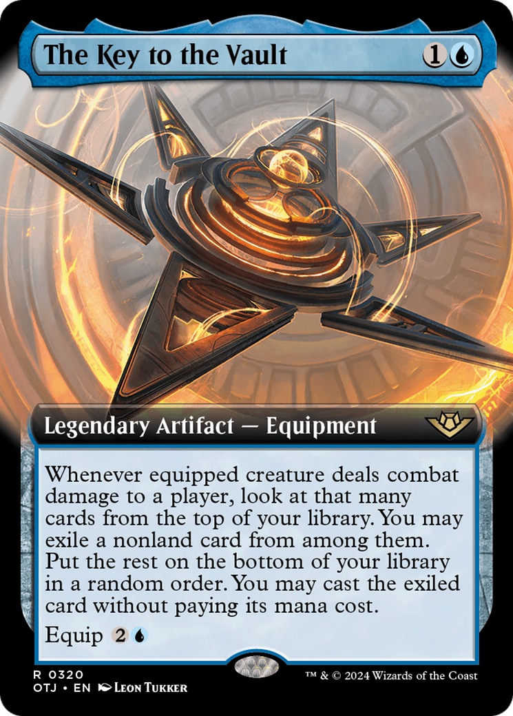 The Key to the Vault (Extended Art) (320) [Outlaws of Thunder Junction] foil - Deck Out Gaming