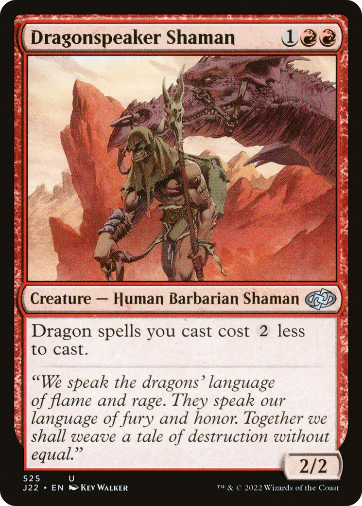 Dragonspeaker Shaman (525) [Jumpstart 2022] - Deck Out Gaming