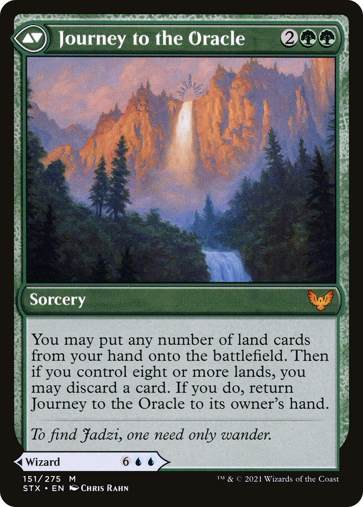 Jadzi, Oracle of Arcavios (151) [Strixhaven: School of Mages] foil - Deck Out Gaming