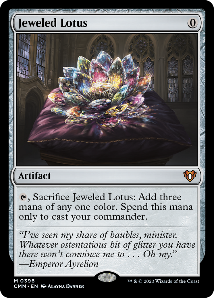 Jeweled Lotus (396) [Commander Masters] - Deck Out Gaming