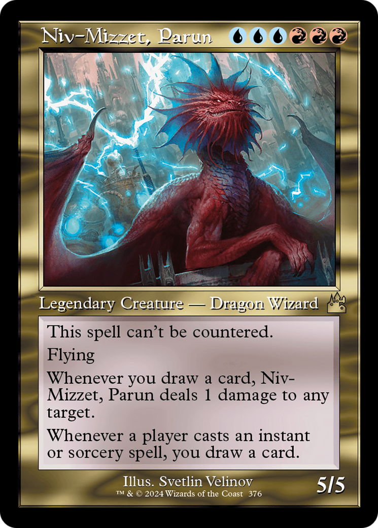 Niv-Mizzet, Parun (Retro Frame) (376) [Ravnica Remastered] - Deck Out Gaming