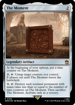The Moment (Surge Foil) (785) [Doctor Who] foil - Deck Out Gaming