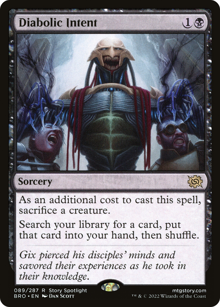 Diabolic Intent (89) [The Brothers' War] - Deck Out Gaming