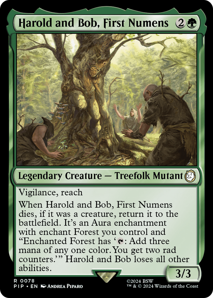 Harold and Bob, First Numens (78) [Fallout] foil - Deck Out Gaming