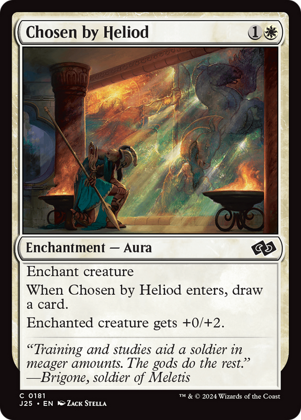 Chosen by Heliod (181) [Foundations Jumpstart] - Deck Out Gaming