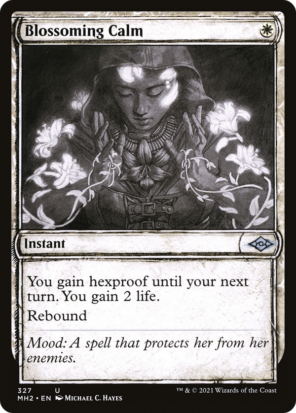 Blossoming Calm (Showcase) (327) [Modern Horizons 2] foil - Deck Out Gaming