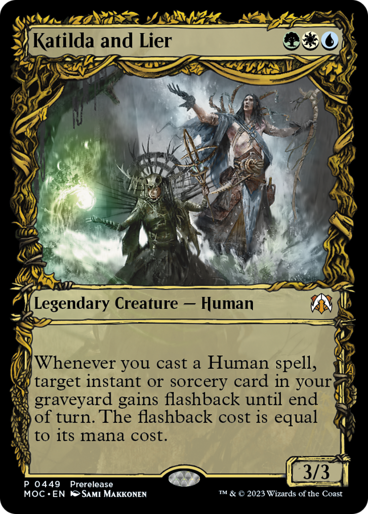 Katilda and Lier (Showcase) (449) [Prerelease Cards] foil - Deck Out Gaming
