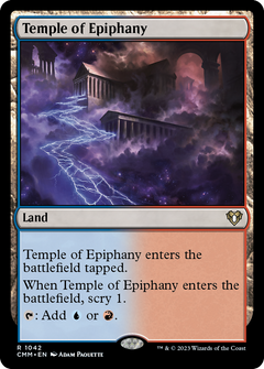 Temple of Epiphany (1042) [Commander Masters] - Deck Out Gaming